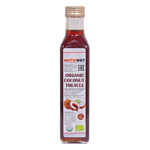 Кокосовый сироп Nutrinut organic coconut treacle 250 мл в Билла