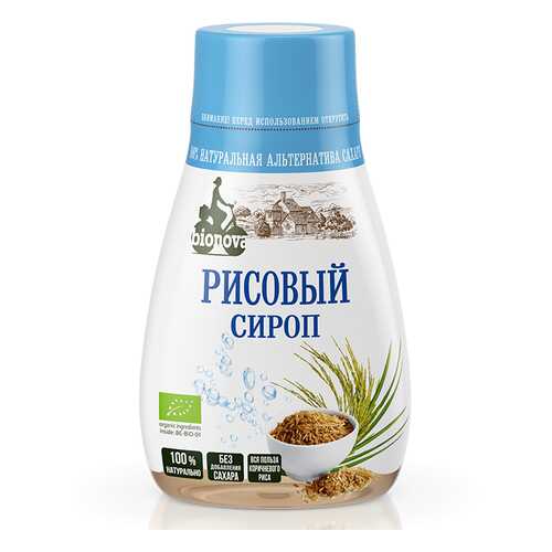 Сироп Bionova рисовый 230 г в Билла