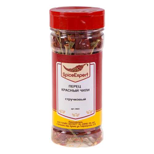 Перец SpiceExpert красный Чили стручковый 40 г в Билла