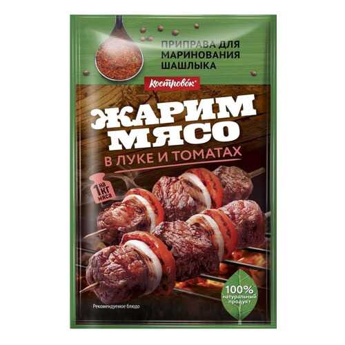 Приправа для маринования мяса в луке и томатах Костровок, 25г в Билла