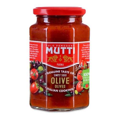Соус Mutti томатный с оливками 400 г в Билла