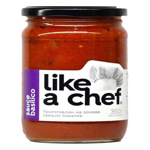Томатный соус Basilico Like a chef 350 г в Билла