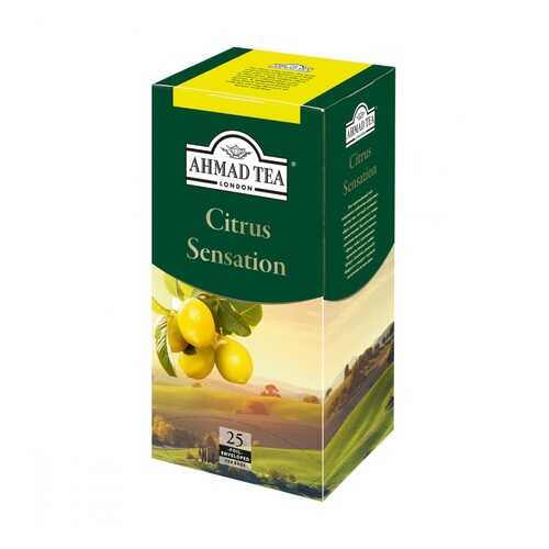 Чай Ahmad Citrus Sensation черный с лаймом 25 пакетиков в Билла