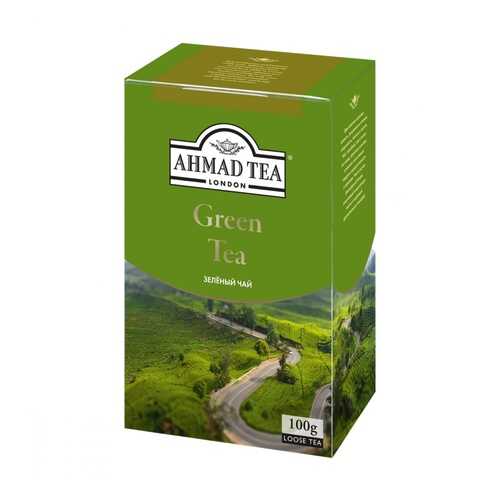 Чай Ahmad Green Tea, зеленый, листовой, 100 гр в Билла