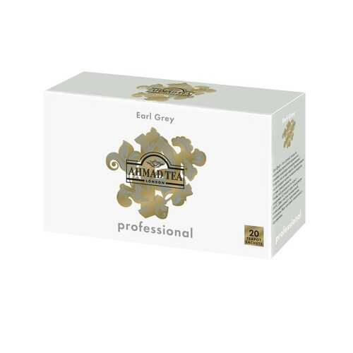 Чай Ahmad Tea Professional, Эрл Грей, чёрный, листовой, в пакетах для чайников, 20х5г в Билла