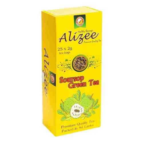 Чай Alizee Soursop Green Tea зеленый 25 пакетиков в Билла
