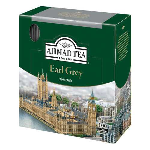 Чай черный Ahmad Tea earl grey 100 пакетиков в Билла