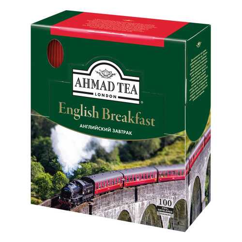 Чай черный Ahmad Tea english breakfast 100 пакетиков в Билла