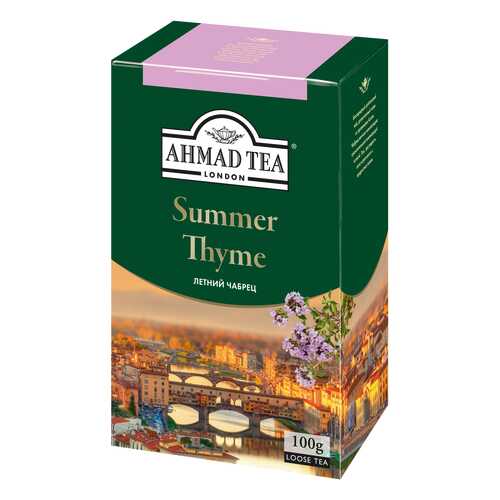 Чай черный Ahmad Tea summer thyme 100 г в Билла
