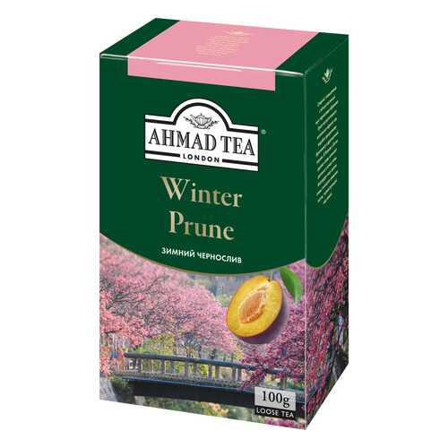 Чай черный Ahmad Tea зимний чернослив 100 г в Билла