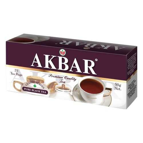 Чай черный Akbar 25 пакетиков в Билла