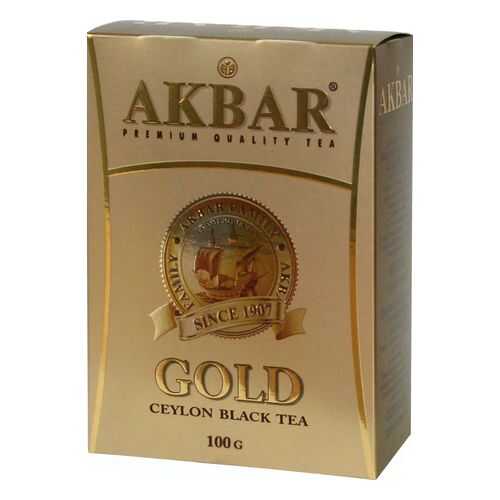 Чай черный Akbar gold 100 г в Билла