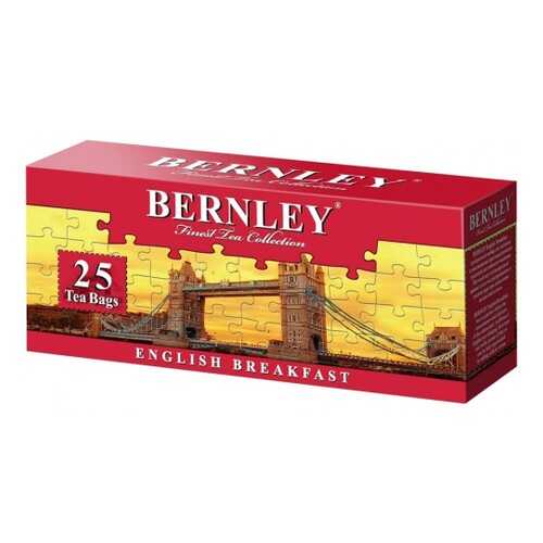 Чай черный Bernley english premium 25 пакетиков в Билла