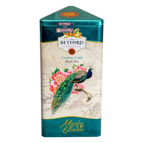 Чай черный Betford Magic garden павлин 300 г в Билла