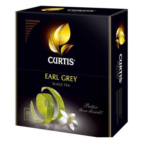 Чай черный Curtis earl grey 100 пакетиков в Билла