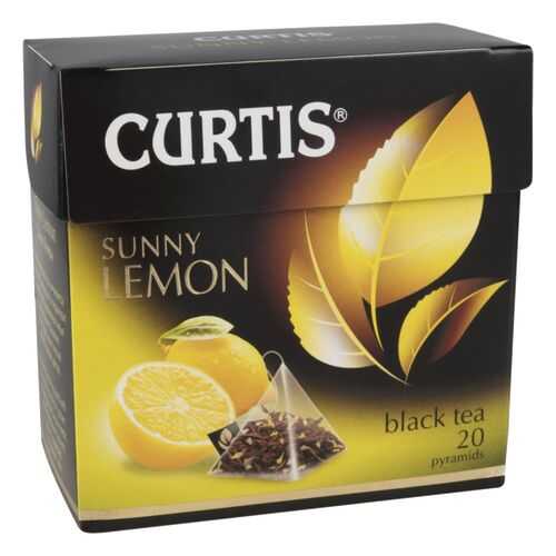 Чай черный Curtis sunny lemon 20 пакетиков в Билла