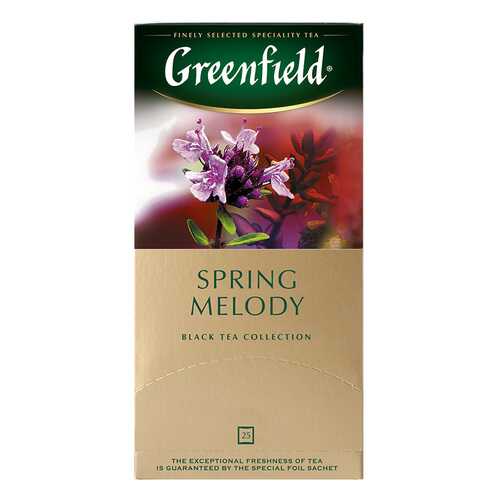 Чай черный Greenfield Spring Melody 25 пакетиков в Билла
