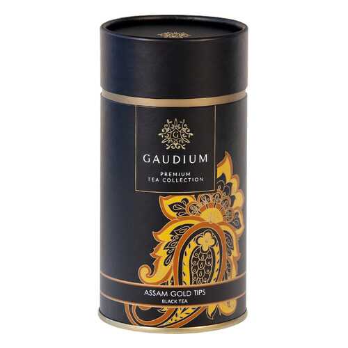Чай чёрный индийский GAUDIUM Ассам Голд Типс 100г в Билла