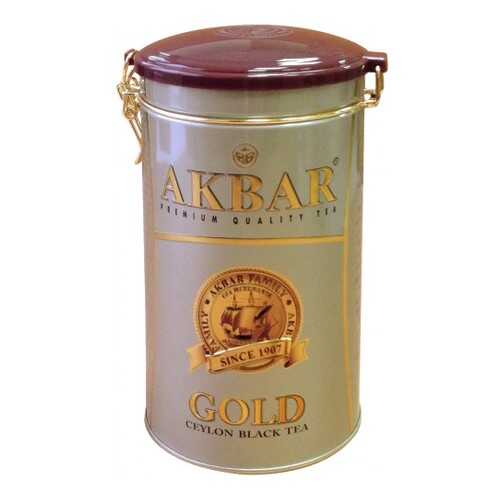 Чай черный листовой Akbar gold 450 г в Билла