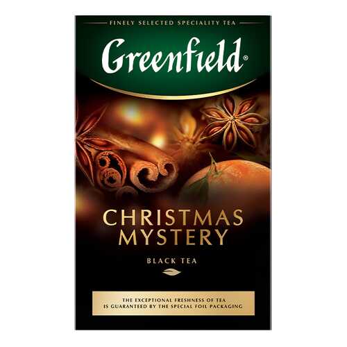Чай черный листовой Greenfield Christmas Mistery 100 г в Билла