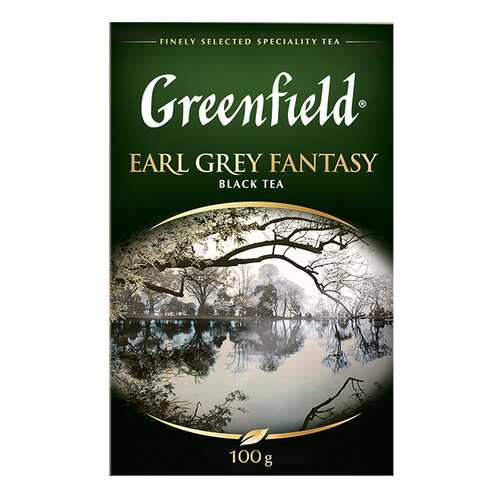 Чай черный листовой Greenfield Earl Grey Fantasy 100 г в Билла