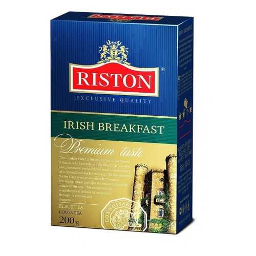 Чай черный листовой Riston ирландский завтрак 200 г в Билла