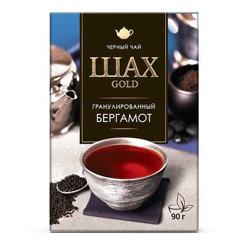 Чай черный листовой Шах Gold Бергамот 90 г в Билла