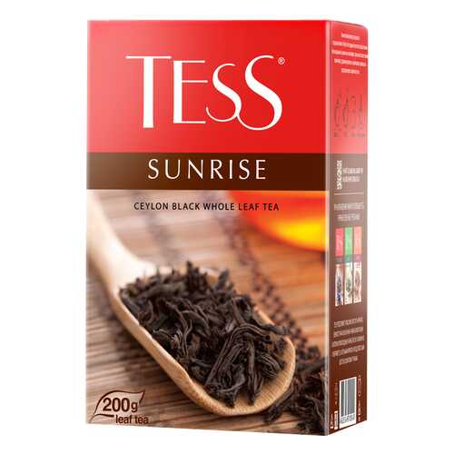 Чай черный листовой Tess Sunrise 200 г в Билла