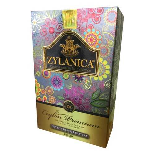 Чай черный листовой Zylanica ceylon premium collection 100 г в Билла