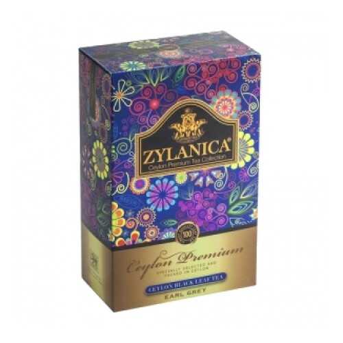 Чай черный листовой Zylanica ceylon premium collection бергамот FBOP 100 г в Билла