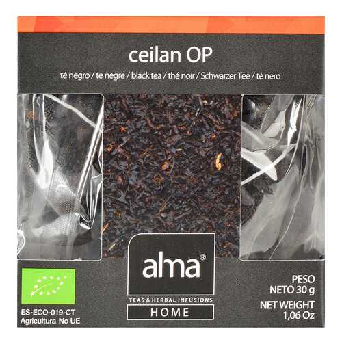 Чай черный Organic Alma Home цейлонский 15*1.86 г в Билла