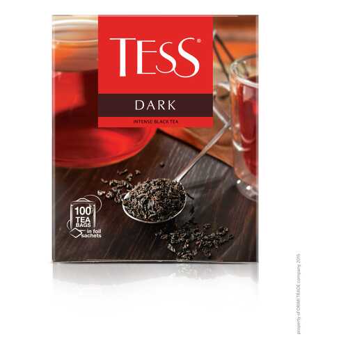 Чай черный Tess Dark 100 пакетиков в Билла