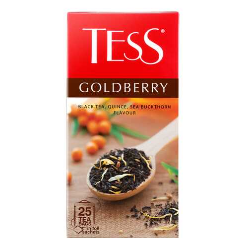Чай черный Tess Goldberry 25 пакетиков в Билла