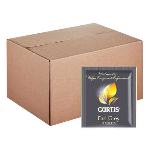 Чай Curtis Earl Grey, черный листовой, с добавками, 200 пакетиков по 2 гр в Билла