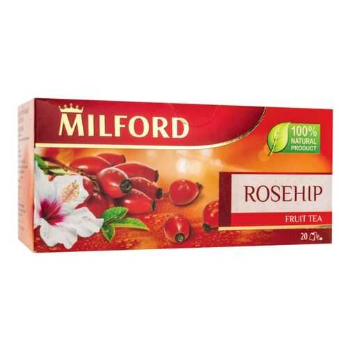 Чай фруктовый Milford rosehip 20 пакетиков в Билла