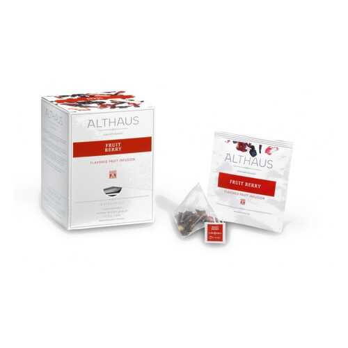 Чай фруктовый в пирамидках Althaus Fruit Berry Фрут Берри 15*2.75 г в Билла