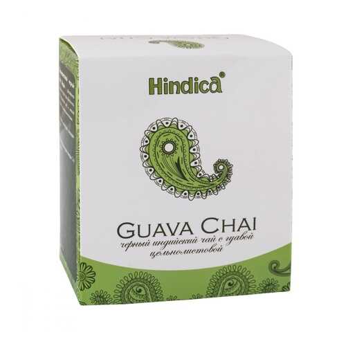 Чай Hindica Guava Chai черный листовой с гуавой 70 г в Билла