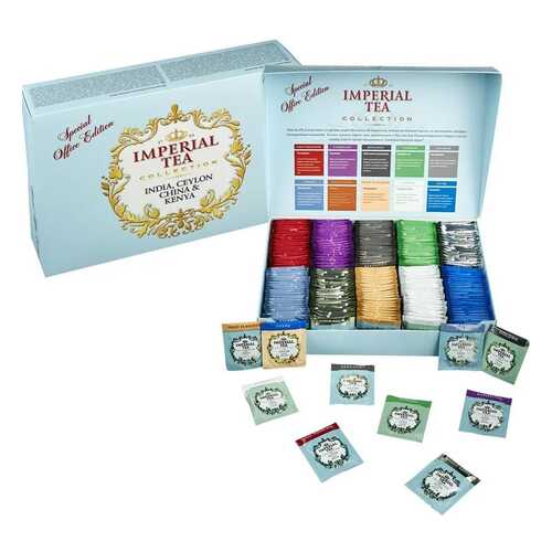 Чай Imperial Collection special office edition коллекционный 250 пакетиков в Билла