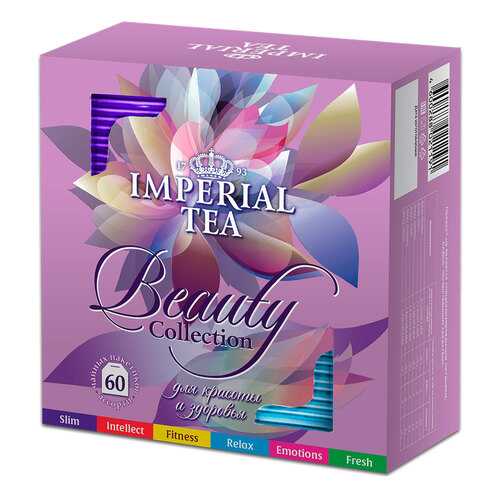 Чай Imperial Tea Beauty collection ассорти 60 пакетиков в Билла