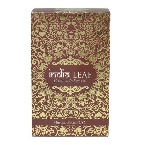Чай India leaf Масала Ассам стс, черный гранулированный с добавками, 200 гр в Билла