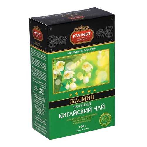 Чай Kwinst жасмин зеленый крупнолистовой с жасмином 100 г в Билла