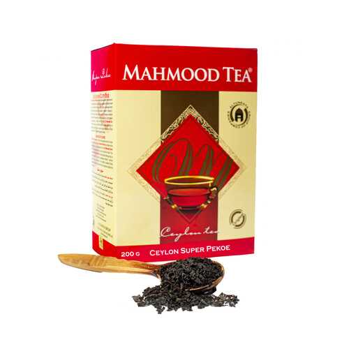 Чай Mahmood Ceylon Super Pekoe, черный листовой, 200 гр в Билла