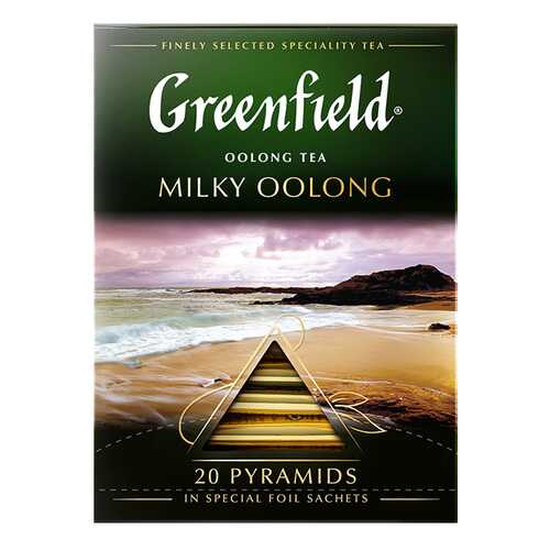 Чай оолонг в пирамидках Greenfield Milky Oolong 20 пакетиков в Билла