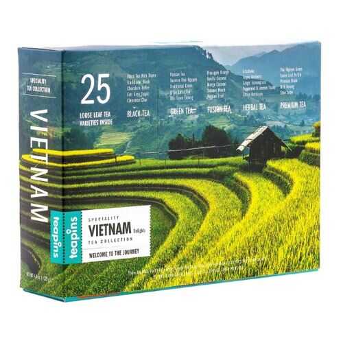 Чай подарочный Teapins Sense Asia Vietnam Delights листовой ассорти 25 чаев в Билла