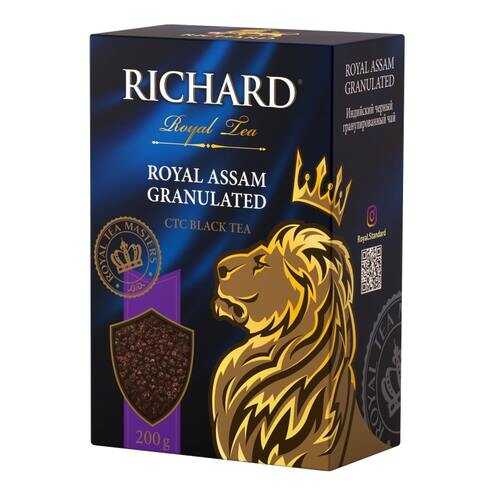 Чай Richard Royal Assam Granulated черный ганулированный 200 г в Билла