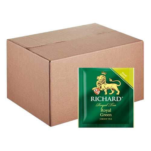 Чай Richard Royal Green, зеленый листовой, 200 пакетиков по 2 гр в Билла