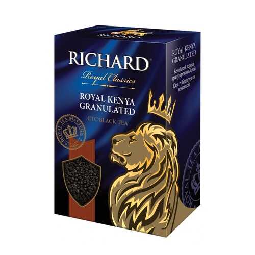 Чай Richard Royal Kenya Granulated черный ганулированный 90 г в Билла