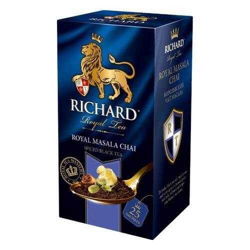 Чай Richard Royal Masala Chai черный с добавками 25 пакетиков в Билла