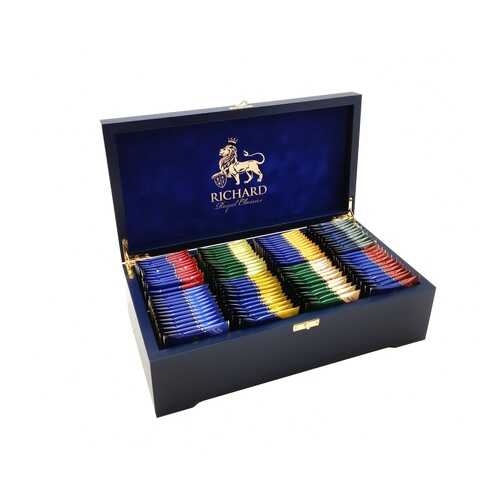 Чай Richard Royal Wooden Box ассорти 80 сашетов в Билла