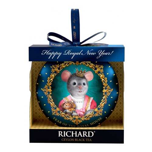 Чай Richard Year of the royal mouse черный листовой 20 г в Билла